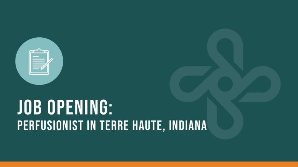 Job Opening: Perfusionist in Terre Haute, Indiana 2 perfusionist in terre haute