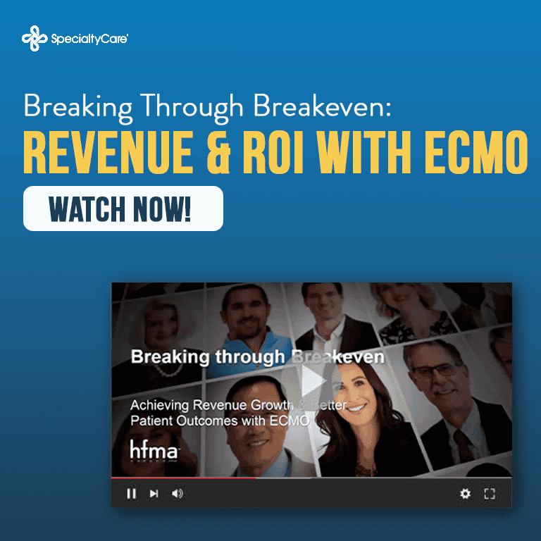 Breaking Through Breakeven Revenue ROI with ECMO