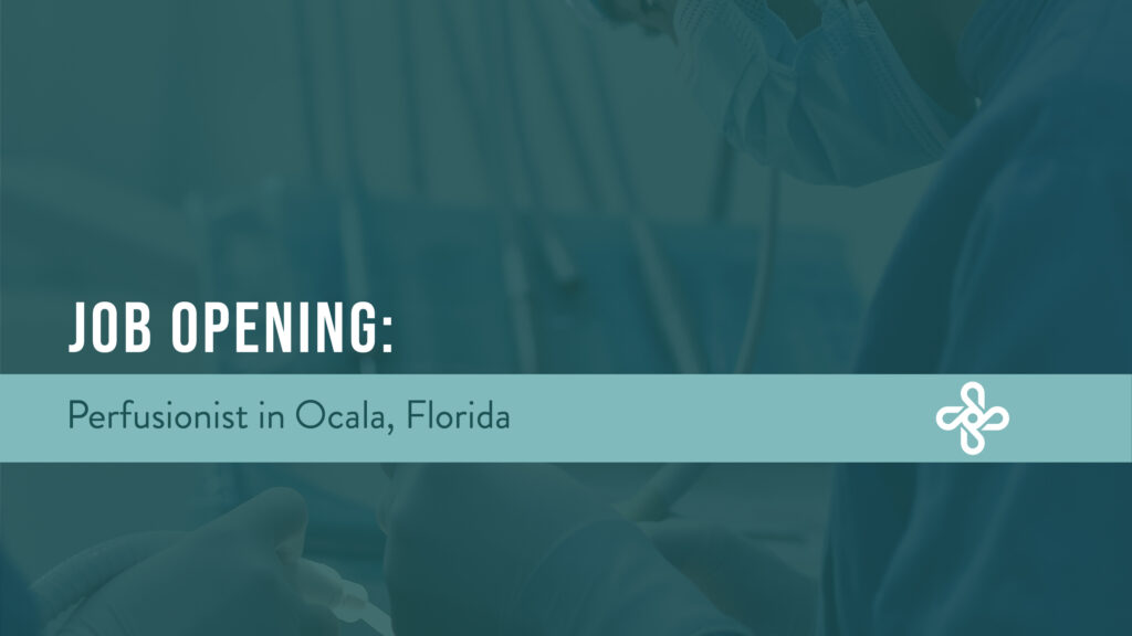 job opening perfusion in Ocala Florida